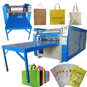 Automatización de cajas de papel multicolor Impresión de bolsas de mensajería impresas Máquina de fabricación de bolsas de arroz Máquina de impresión de bolsas tejidas