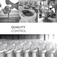 Sud-américains vert Sanitarios Inodoro articles sanitaires cuvette de toilette piédestal bassin évier salle de bain une pièce en céramique Wc ensemble de toilette