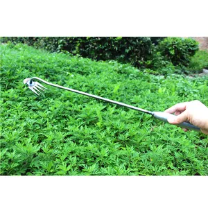 Best Selling 4 Teeth Garden Weeding Iron Handle Weeding Tool Tools Garden Weeder For Planting Weeding