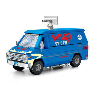 DK Guest 7085 Seltsamer Bus <span class=keywords><strong>Puzzle</strong></span>-Bausatz Automodell Kinder-Bausteine Spielzeug für Grenzüberschreitenden Handel - Product Image 5