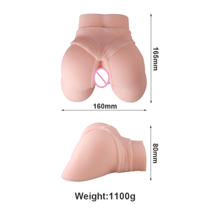 Wholesale TPE Realistic 3D Vagina Anal Sex Toys Artificial Big Ass <strong>Pussy</strong> for Male Masturbators Realistic 3D Men's Masturbation - Product Image 3