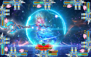 New Chinese Fish Game Board Princesa Sereia para Game Room Mesa De Jogo De Peixe - Product Image 3