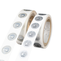 Etiquetas adhesivas NFC PET impermeables RFID personalizadas Mini Ntag213 Ntag215 Ntag216 15MM 20MM 25MM 30MM pegatinas NFC