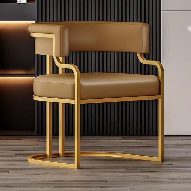 Luxury Modern Metal Dining Chair - Perfect for Home & Hotel