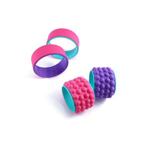 Rouleau de massage dorsal de haute qualité pour Pilates, exercices d'équilibre, fitness, renforcement musculaire, soulagement de la douleur, roue de yoga - Product Image 3