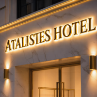 Lettres lumineuses LED 3D personnalisées, enseignes électroniques, signalétique commerciale en acrylique, enseigne de pizzeria, publicité extérieure pour restaurant, IP65