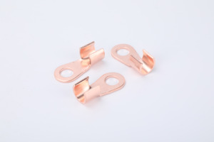 OT loại không cách điện Vòng thiết bị đầu cuối 300A dây nối với đồng đỏ mũi Lugs uốn mở miệng cáp kết thúc mối nối - Product Image 5