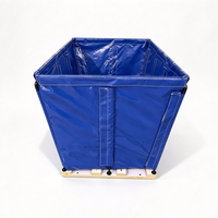 Chariot de transport temporaire avec propriétés anti-poussière, imperméables et résistantes à l'usure, en tissu Ripstop tissé enduit de PVC pour utilisation en tente