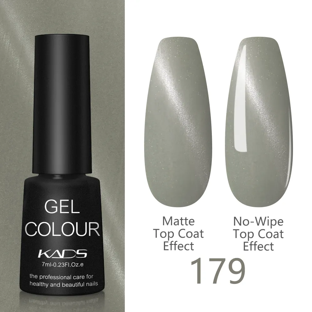 KADS 7ミリリットルGray Cat Eyes Nail Gel Polish Nail Art Design Magnetic UV Gel Soak Off Semi Permanent Nail Polish Lacquer Varnish