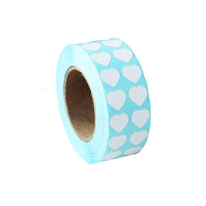 XIXI GJ-020 Diamant <span class=keywords><strong>Dessin</strong></span> Blanc Autocollant Peint À La Main Note Papier Couleur Numéro Perceuse Numéro En Forme De <span class=keywords><strong>Coeur</strong></span> Perceuse Peint À La Main - Product Image 5