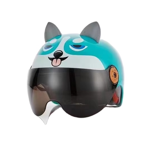 Cute Animal Kids Helmet Lightweight Safe Design