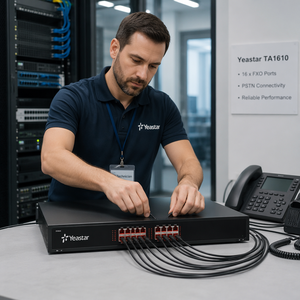 Yeastar TA1610 VoIP Gateway: 16พอร์ต FXO, หน่วยประมวลผล TI, การโทรพร้อมกันเต็มรูปแบบ, ระบบอะนาล็อกที่เสถียรกับโทรศัพท์ IP เกรดผู้ให้บริการ - Product Image 6