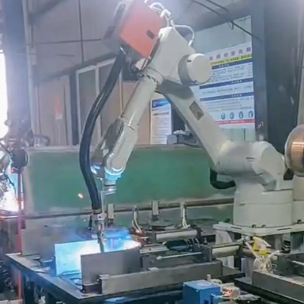 Robot soldador láser de arco, tubo de soldadura, brazo de 6 ejes, robot de soldadura de argón