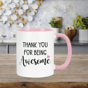 แก้วกาแฟเซรามิกพอร์ซเลนร่วมสมัย พิมพ์ลายข้อพระคัมภีร์สร้างแรงบันดาลใจตามสั่ง ปราศจากสาร BPA เก็บความร้อนได้ดี - Product Image 3