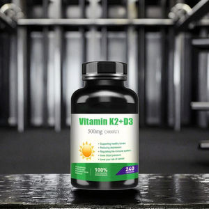 Vente chaude Vitamine D3 K2 Gélules végétariennes Supplément végétalien - Product Image 2