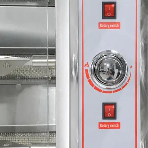 판매를 위한 12 의 전기 탄소 굽기 가스 닭 로스트오븐 상업적인 회전하는 불고기 기계