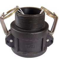 Adaptateur de réservoir IBC 1/2 "~ 4" TYPE a raccords d'accouplement Camlock à connexion rapide PP CAMLOCK mâle à FIL FEMELLE