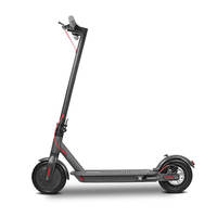 Scooter électrique adulte léger et portable de 8.5 pouces pour l'application Bluetooth Moteur 350W Conception pliante à deux roues au lithium