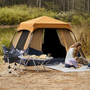 Carpa Familiar Grande OEM - Carpa de Camping Impermeable y Espaciosa con Paredes Verticales para un Refugio Exterior con Estilo de <span class=keywords><strong>Sala</strong></span> de Estar - Product Image 5