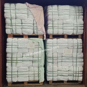 Trapos de Limpieza de Algodón en Promoción, Trapos de Camiseta Blancos, Bolsa Tejida de 10KG, 25KG, 100KG de Trapos de Algodón - Product Image 1
