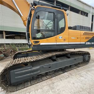 รถขุดไฮดรอลิกแบบตีนตะขาบฮุนได 33 ตัน รุ่น 330lc-9s มือสองสภาพ 90% ของแท้ คุณภาพสูง พร้อมเครื่องยนต์ เกียร์ ปั๊ม มอเตอร์ - Product Image 1