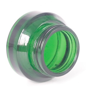 Envase de Vidrio Verde para Crema Cosmética Personalizada en Oferta, con Tapa UV - Product Image 3