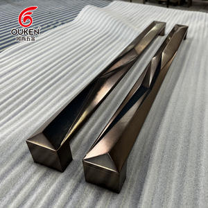 Manija de puerta de madera principal de entrada delantera, manija de puerta de baño, manija de puerta larga de doble cara - Product Image 1