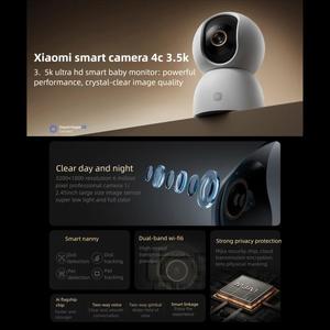 Caméra de sécurité intelligente <span class=keywords><strong>Xiaomi</strong></span> 4C 6MP 3.5K <span class=keywords><strong>HD</strong></span> avec détection IA, WiFi 6, vision nocturne couleur, sans fil, pour intérieur - Product Image 2