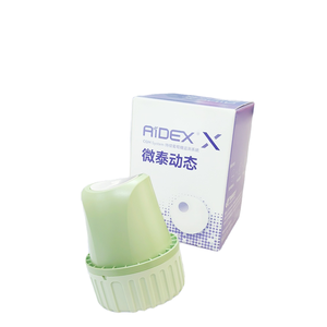 자동 교정 혈당 측정기 - 에이덱스 X 휴대용 혈당 측정기 |   안드로이드 호환 |   간편한 가정 건강 추적 - Product Image 1