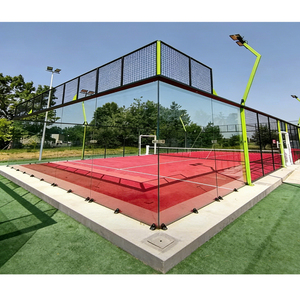Terrain de padel à prix d'usine, terrain de paddle-tennis extérieur standard pas cher, acheter un terrain de padel-tennis à prix compétitif - Product Image 1