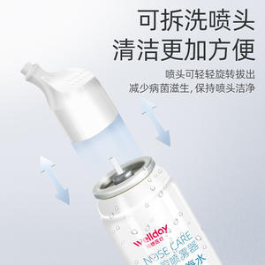 เวลเดย์ น้ำยาล้างจมูก 100 มล. สเปรย์น้ำทะเลไฮเปอร์โทนิค สำหรับดูแลจมูก - Product Image 2
