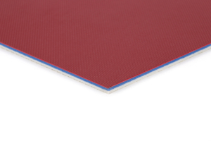Pavimento Sportivo in PVC Enlio Certificato ITTF ad Alta Densità con Trattamento E-SUR, Texture Intrecciata per Tennis da <span class=keywords><strong>Tavolo</strong></span>, 5.0mm, Rosso, Ecologico - Product Image 3