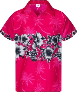 Free Shipping Summer Breathable Knitted Hawaiian <strong>Shirt</strong> for <strong>Men</strong> <strong>Funky</strong> Casual Button Very Loud Shortsleeve Unisex Flower Chest - Product Image 4