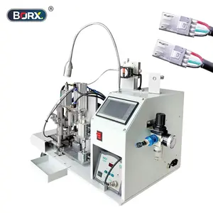 Semi Automatic Soldering Machine With Stripping Functions USB Data Wire Cable