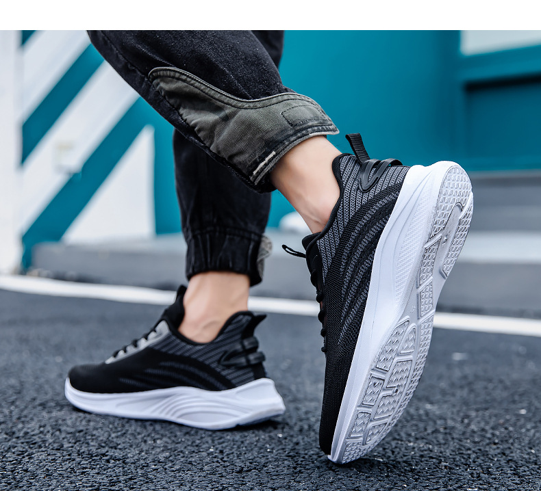 Modische Flying gewebt Anti-Rutsch-Sneaker formell Freizeitschuhe