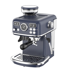 Machine à expresso électrique programmable 20 bars, cafetière 1500W, réservoir d'eau transparent amovible de 1,8L, bac à café de 200g, lumière LED - Product Image 2