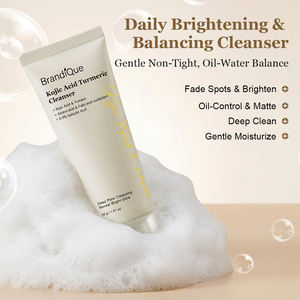 Nettoyant Visage à l'<span class=keywords><strong>Acide</strong></span> Kojique Biologique, au Curcuma et à l'<span class=keywords><strong>Acide</strong></span> <span class=keywords><strong>Salicylique</strong></span>, Soin de la Peau, Nettoyage en Profondeur - Product Image 3