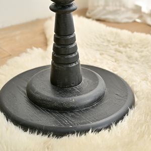 INNOVA American <b>Style</b> Decorative Panel Wood Round Eco-Friendly Antique Durable Living Room Side Furniture Coffee <b>Table</b> - Product Image 6