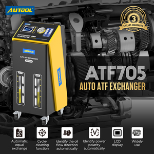 En promotion : AUTOOL ATF705 – Nettoyeur et échangeur d'huile <span class=keywords><strong>de</strong></span> boîte <span class=keywords><strong>de</strong></span> vitesses <span class=keywords><strong>automatique</strong></span> (ATF) - Product Image 2