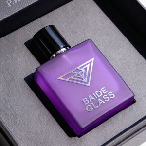 Wholesale Mens Perfume Glass <b>Bottle</b> Empty Pump Sprayer Crimp Clear 30ml 50ml 100ml Perfume <b>Bottle</b> with Magnetic Cap - Product Image 4