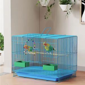 Penjualan terlaris kandang pembiakan kawat baja padat portabel untuk <span class=keywords><strong>Cockatiel</strong></span> & parkit kandang hewan peliharaan lipat awet untuk penggunaan dalam/luar ruangan - Product Image 3