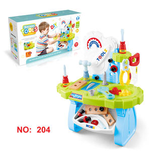 Enfant semblant outil accessoires jouant ensemble de jouets en plastique 85 pièces Kit de boîte à outils électronique - Product Image 4