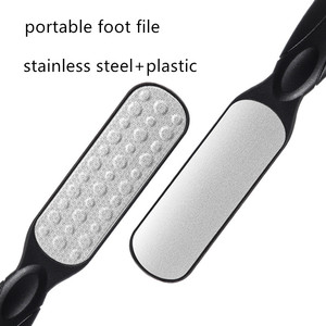 Lima de pie portátil colorida de fábrica profesional nueva herramienta de pedicura Lima de pie de acero inoxidable - Product Image 5