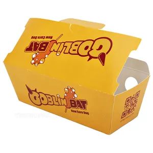 Custom Taco Takeaway Box Disposable Burrito Costume To Go Box For Tacos Packaging Box