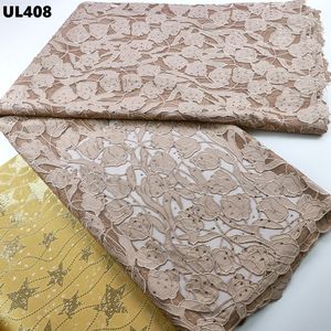 Parti doux et soigné Guipure dentelle tissu cordon dentelle broderie tissu Aso Ebi robe pour fête coréen dentelle tissu - Product Image 4