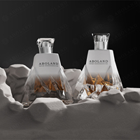 Vente en gros Bouteilles de parfum en verre Nouveau design Bouteille de parfum Design unique de bouteille de parfum