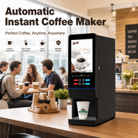 Machine à café instantané 2 réservoirs chaud et froid, distributeur commercial en libre-service, vente en gros OEM