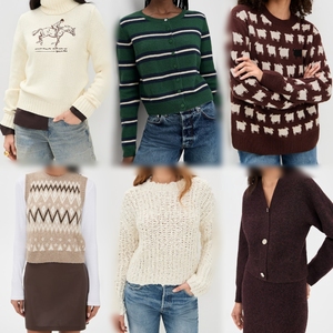 Pulls d'hiver pour femmes à prix réduit, vêtements en gros, inventaire de vêtements, styles mélangés aléatoires, approvisionnement en vrac - Product Image 2