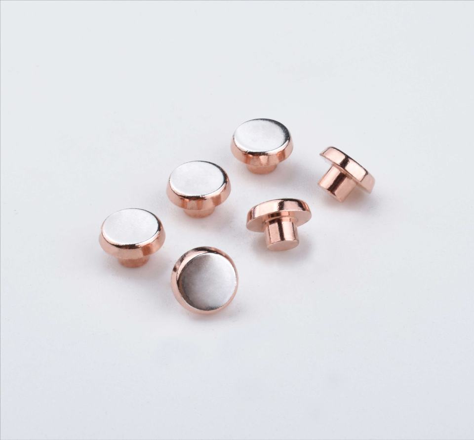 Bimetal Silver Composite Contact Rivets for Micro Switch Use Silver ...