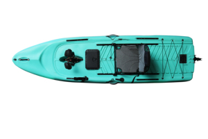 Kayak professionnel à propulsion par aileron de 10,5 pieds (4 m) pour une seule personne, pêche et surf, coque en HDPE, 1 siège - Product Image 4